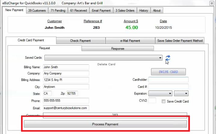 quickbooks payments merchant account number